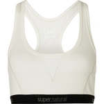 super. natural Дамски спортен сутиен super. natural Women's Tundra 220 Semplice Bra Sports bra - Fresh White - размер XXL (114-2951-0316)