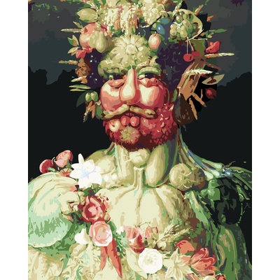 ZUTY Malování podle čísel RUDOLF II JAKO VERTUMNUS G ARCIMBOLDO 40 x 50 cm
