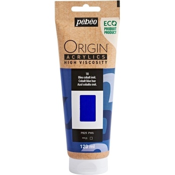 Pébéo Origin АКРИЛНА боя Cobalt Blue Hue 120 ml 1 бр (817118)