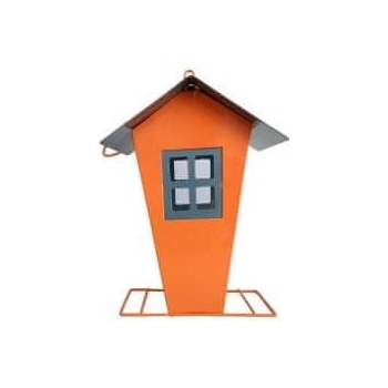 J.A.D. Tools Kŕmidlo vtáčí domček 15 x 11 x 22 cm kov