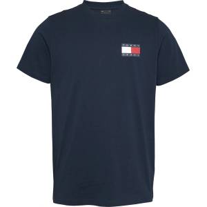 Tommy Jeans Тениска Tommy Jeans Men's Slim Essential Flag Regular Fit T-Shirt - Dark Night