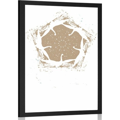 Plakát tajemná labuť - 60x90 silver