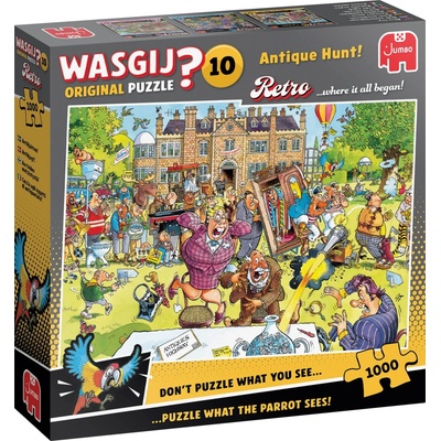Jumbo Wasgij Antique Hunt! 1000 dílků