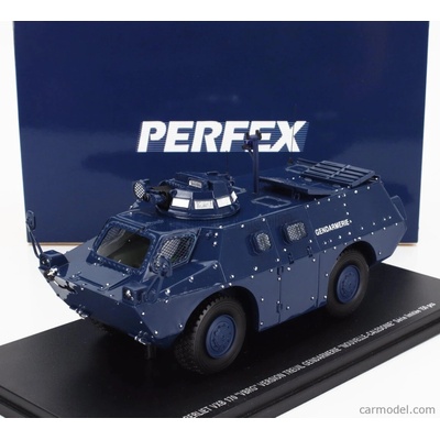 Perfex Berliet Vxb 170 Vbrg Anfibio Blindato Gendarmerie Nouvelle Caledonie Police 1974 Blue 1:43