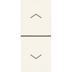 Vimar 30062. B Бутон за щори Linea, 1P NO + 1P NO 10 A 250 V~ 1М, White, (VM30062.B)