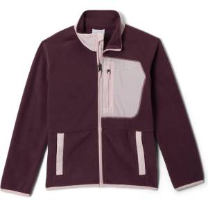 Columbia Детско поларено яке Columbia Kid's Fast Trek V Full Zip Fleece jacket - Moonvista / Mineral Pink - размер XS (703-6867-0712)