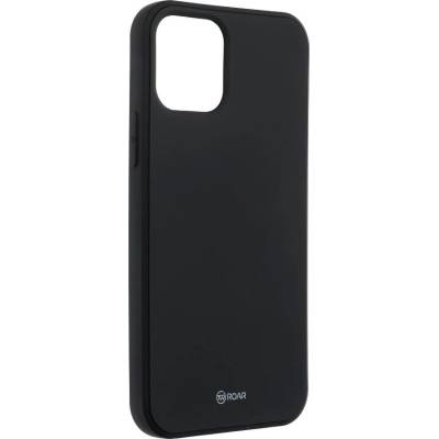 Púzdro Roar Colorful Jelly Case - iPhone 12 / 12 Pro čierne