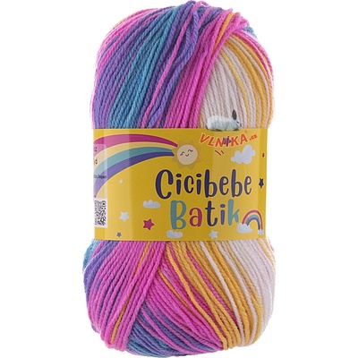 Kamgarn Příze Cicibebe Batik Varianta: 550-62