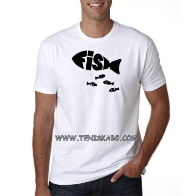 Fruit of the Loom Fish letter