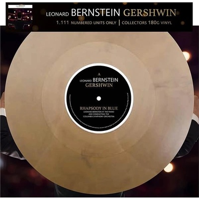 George Gershwin - An American In Paris Rhapsody In Blue Leonard Bernstein Coloured - George Gershwin LP