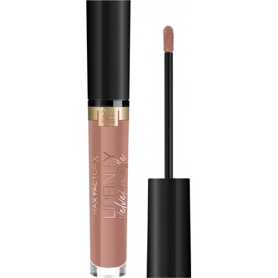 Max Factor Lipfinity Velvet Matte Lipstick tekutá matná rtěnka 040 Luxe Nude 4 ml