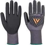 Portwest A715 / Нитрилни ръкавици Grip 15 Impact - Черни S (A715K8RS)