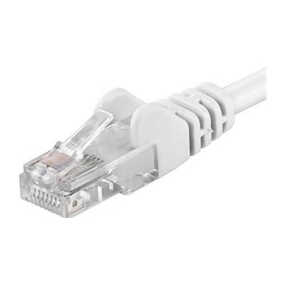 Premiumcord sputp005W Patch, UTP RJ45-RJ45 level 5e, 0.5m, bílý