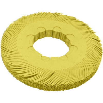 Náhradní lamely pro radiální štětinový kartáč 3M Scotch-Brite BB-ZB typ C 152,4 mm P80, žluté