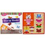 Mega Creative Wooden Dress Up Dress Up 10 Pieces