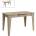 TopMebel Разтегателна маса Trendline TopMebel от меламин в цвят дъб 120/150x70x75cm