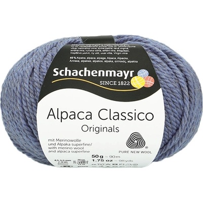 Schachenmayr Alpaca Classico 55 Šedomodrá