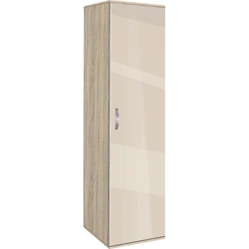 Image 1 of Bogdan Furniture G Еднокрилен гардероб Мебели Богдан, модел BM-Ava 1, ГБ сонома и крем гланц