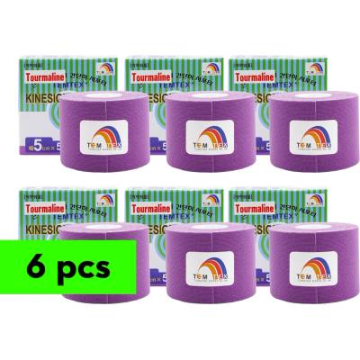 TEMTEX tape Tourmaline fialová 5 cm x 5 m 6 ks