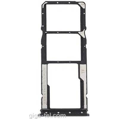 Xiaomi Redmi 9A, 9C SIM tray černý, držák, šuplík
