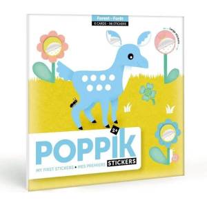 POPPIK Моите първи стикери poppik - Гора (baby001)