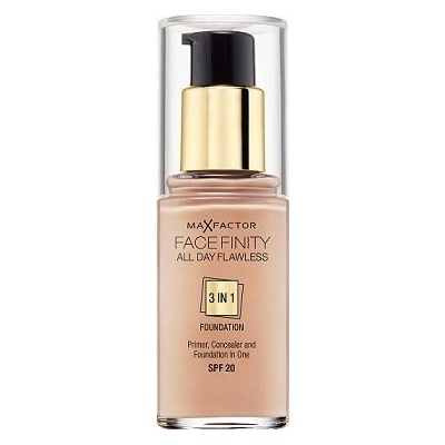 Max Factor Facefinity All Day Flawless make-up 3v1 SPF20 30 Porcelain 30 ml