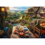 Schmidt Spiele - Puzzle Breakfast with a view - 1 000 piese