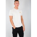 Alpha industries Basic small logo white