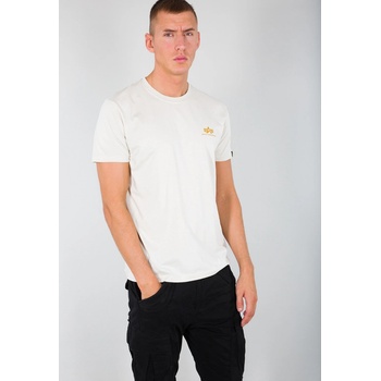 Alpha industries Basic small logo white