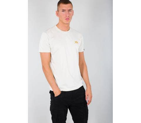 Alpha industries Basic small logo white