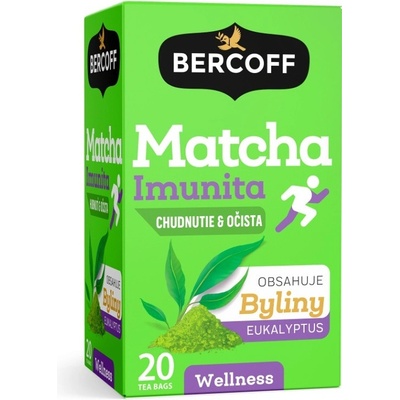 Bercoff Klember Matcha Imunita 20 x 1,75 g