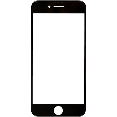 AppleKing přední dotykové sklo, včetně OCA lepidla, rámečků pro přední fotoaparát, proximity sensor a mřížky pro sluchátko pro iPhone 7 - černé