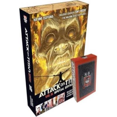 Attack on Titan 16 Special Edition with Playing Cards Isayama HajimePaperback