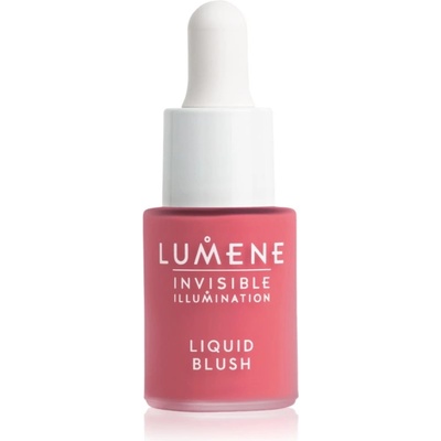 Lumene Invisible Illumination течен руж за озаряване на лицето цвят Wild Flower 15ml