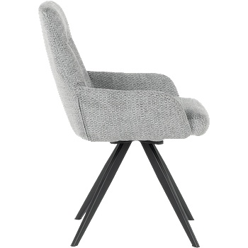 Carmen Трапезен стол ascot - сив b 90 (3532386)