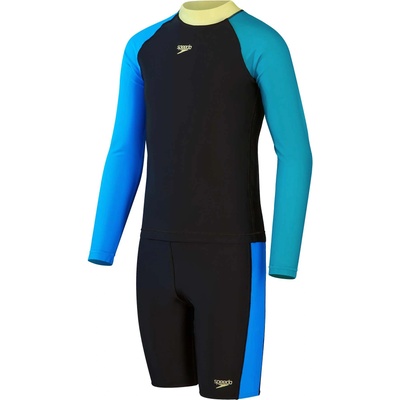 Speedo Комплект 2 части с uv защита boys rash top jammer