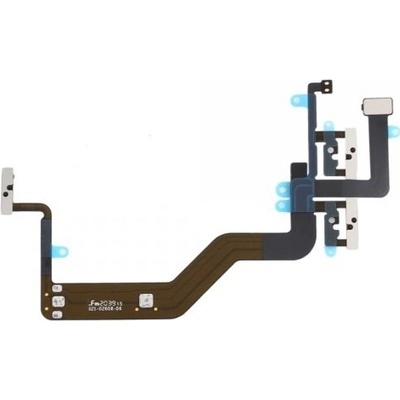 Flex kabel tlačítka zapínání + tlačítka hlasitosti + kovová destička pro Apple iPhone 12 Mini