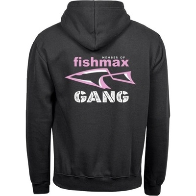 Fishmax mikina Gang čierno ružová