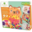 Sycomore Stick&Fun Zdobení bambulkami - Hospodářská zvířata 4 ks