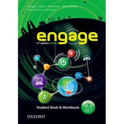 Engage 2nd Edition 3 Student Book + Workbook + MultiROM Manin, G. J. Artusi, A. Halliwell, H. Thacker C. Quinn, R. Lansfold, L.