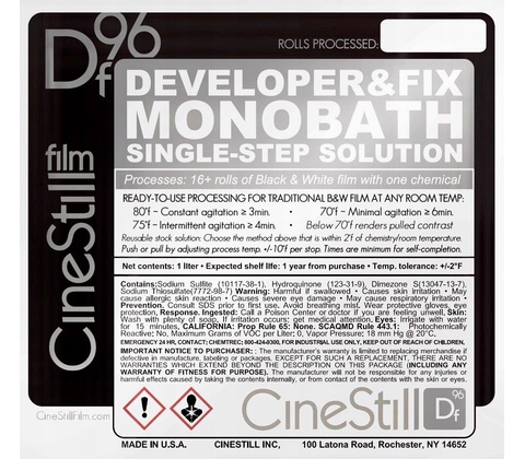 CINESTILL DF 96 Monobath