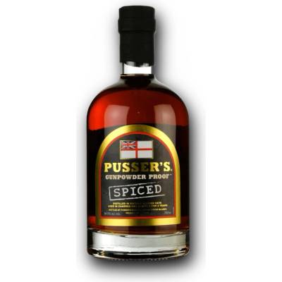 Pusser's Rum Gunpowder Proof Spiced 54,5% 0,7 l (čístá fľaša)