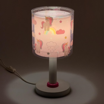 Dalber 41591N - LED детска нощна лампа UNICORNS 1xG4/4W/230V розова (PI637)
