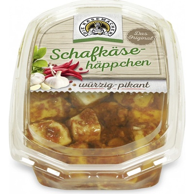 Die Käsemacher Ovčí sýrové jednohubky pikantní 180 g