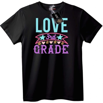 NOONEBRAND Тениска Обич към трети клас - XS, White