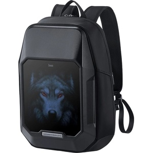 Divoom CyberBag, киберпънк раница с LED дисплей, черна (Cyberbag_black)