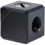 Alphacool Терминал за свързване Alphacool Eiszapfen, G1/4 IT, 5 посочвен, Черен (1019901) - mypc