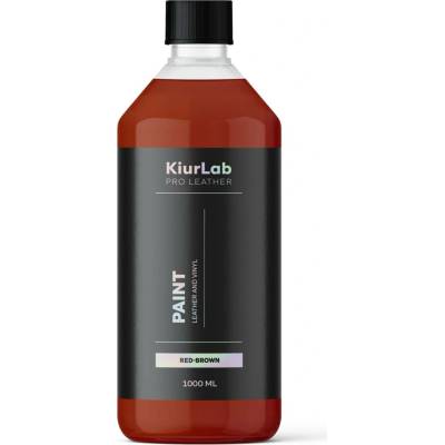 KiurLab Pro Leather And Vinyl Paint Red Brown 1 l