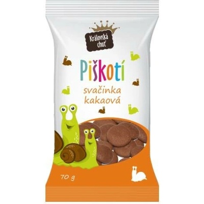 Královská chuť Piškotí svačinka kakaová 70 g