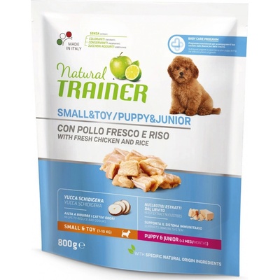 Trainer Natural Small & Toy Puppy & Jun cerst. kure 0,8 kg